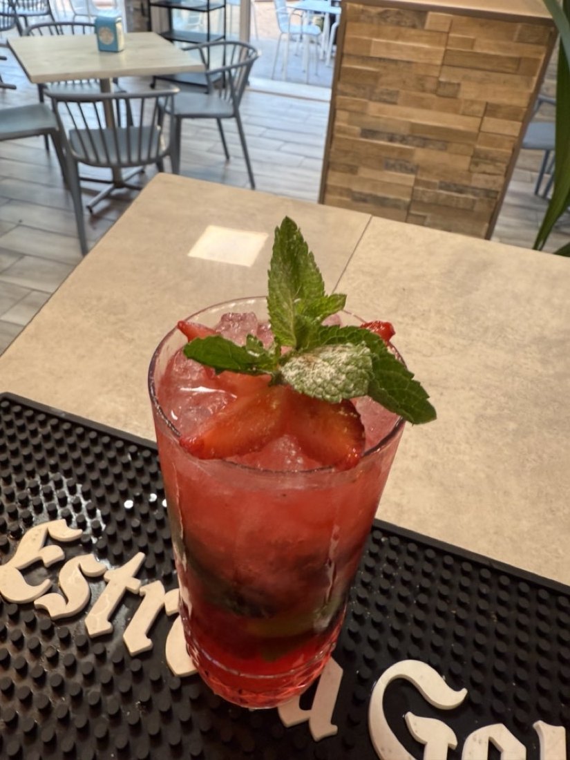 Mojito de fresa